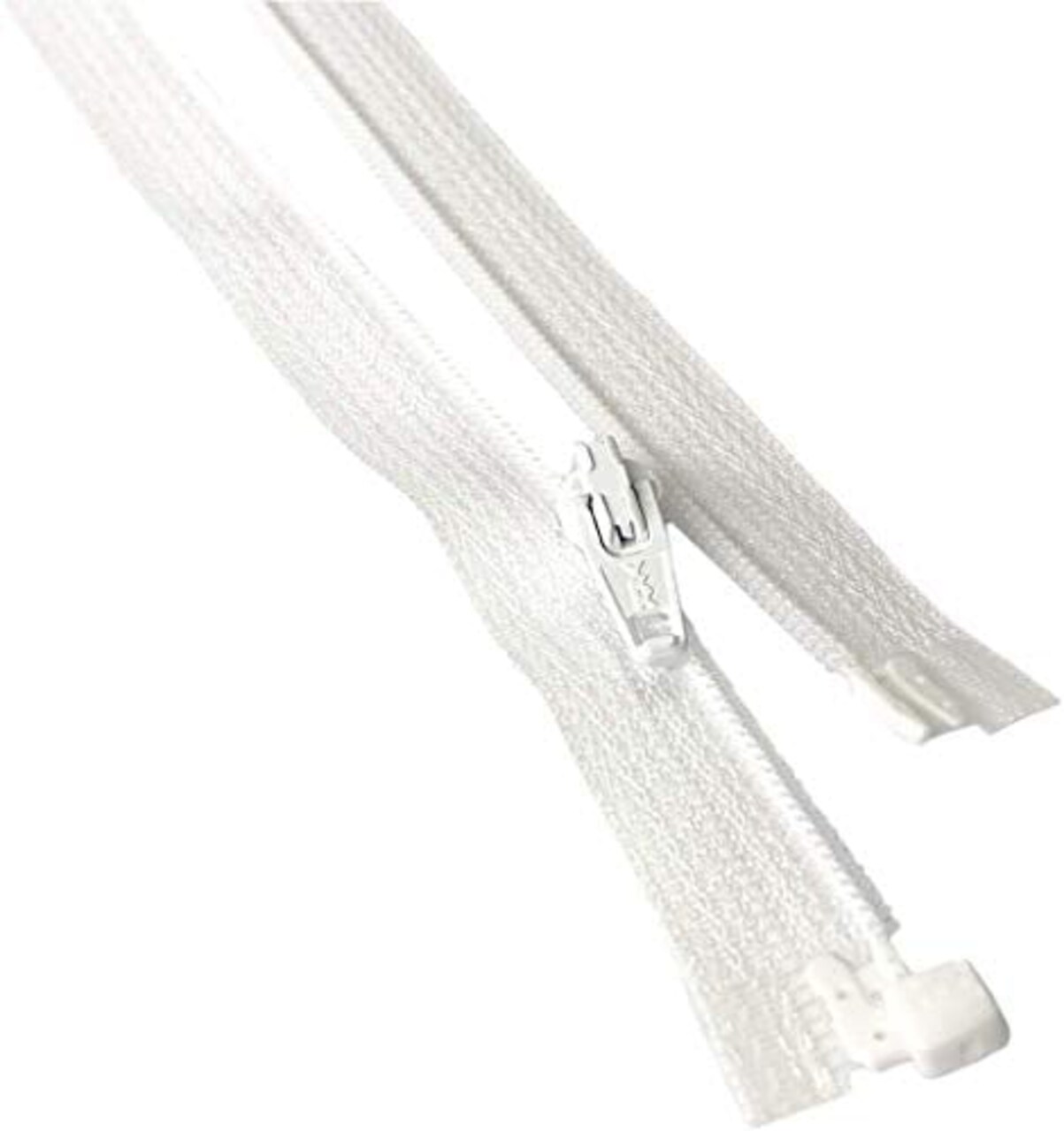 3 Coil Separating White YKK Zippers for Sewing Craft & Apparel - Color  White - Made in The United States (3 Zippers Per Pack) (10 Inches)